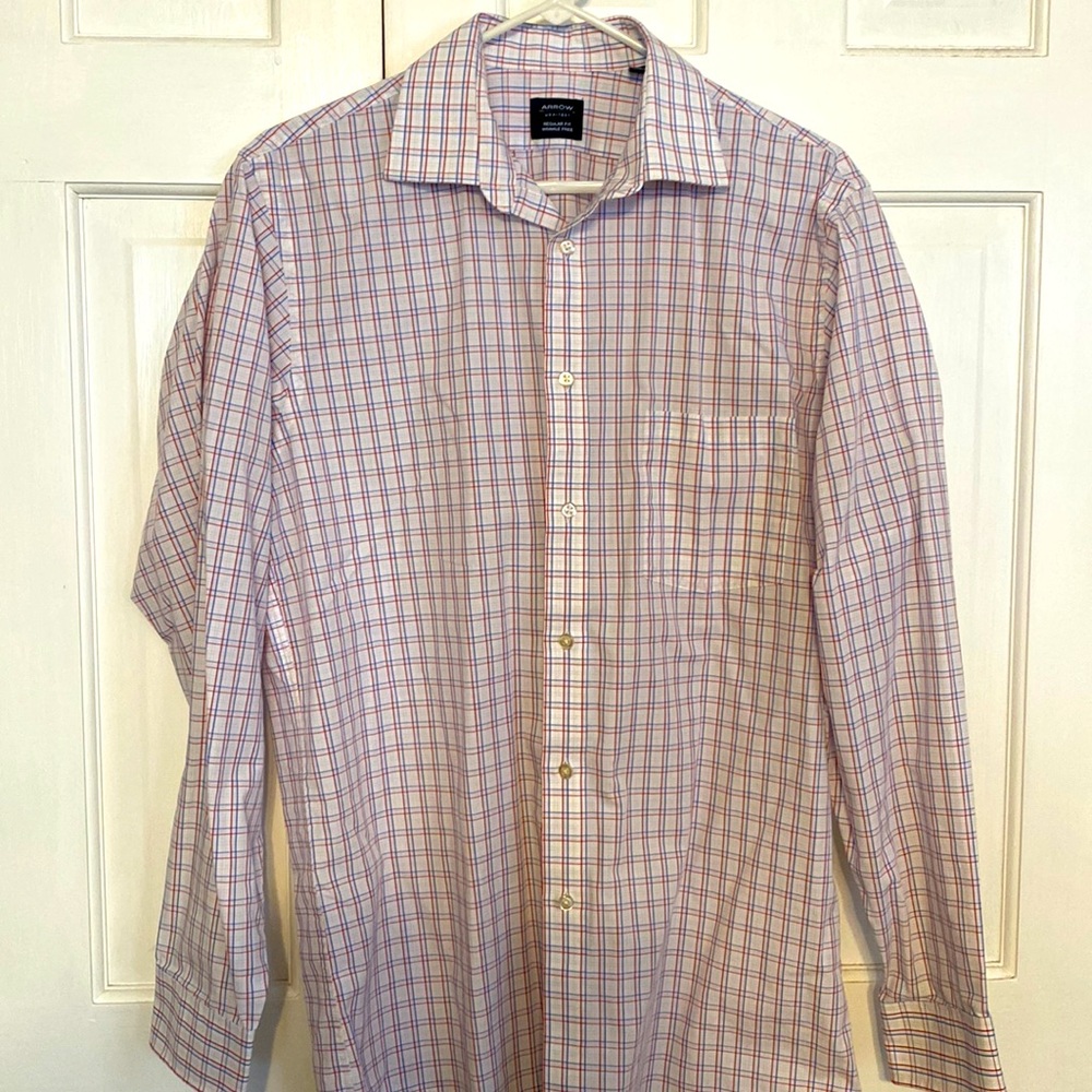 Mens Long Sleeve Button Down Shirt